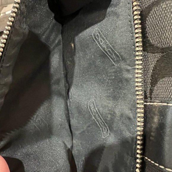 Coach Legacy Trifold Wallet - Black - Picture 2 of 2